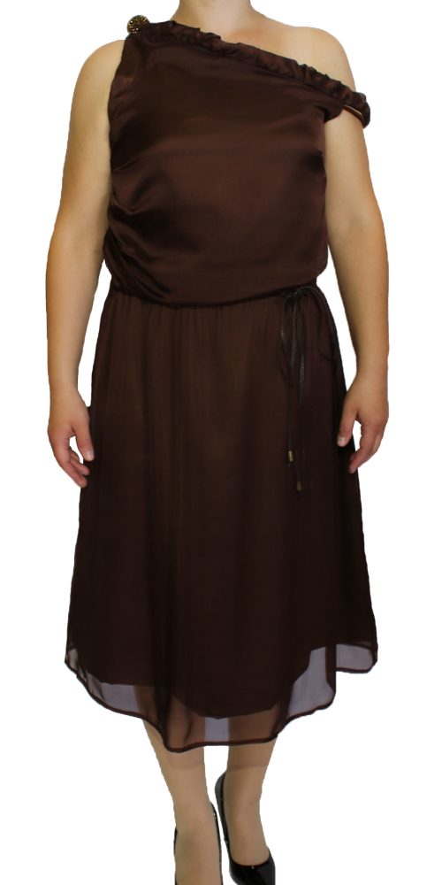 Vestido de Seda - T 40 / único