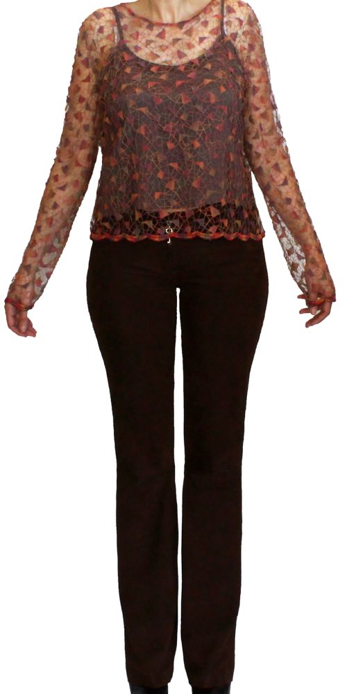 Calça Camurça Push Up  - T 36/38 / único