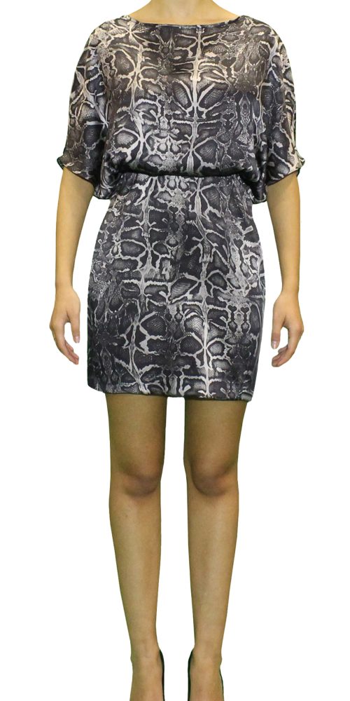 Vestido de Seda - T 38 / único