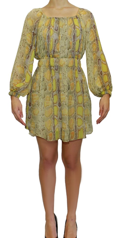 Vestido de Seda - T 36 / único