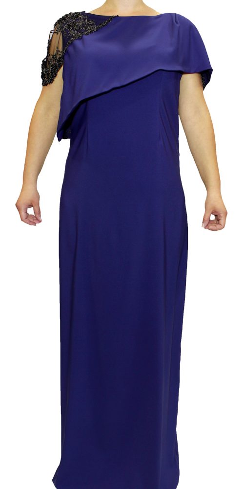 Vestido com Renda - T 44 / único