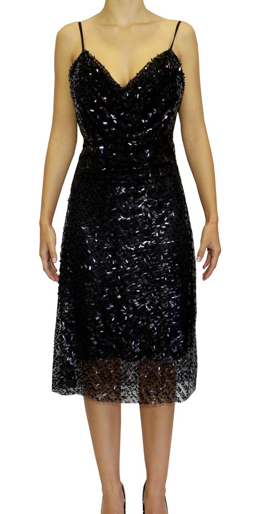 Vestido de Sequins - T 38 / único