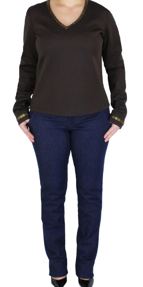 Calça "Push Up Denim" T 40 / único